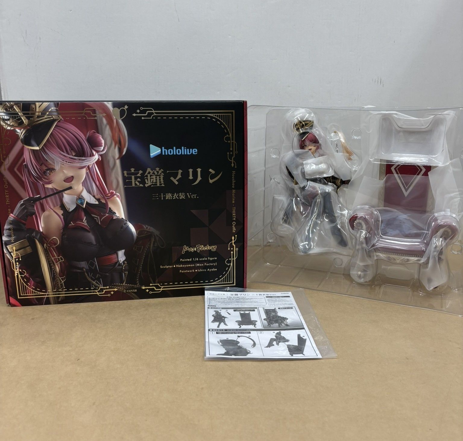hololive 宝鐘マリン 三十路衣装Ver. 1/6スケール塗装済み完成品