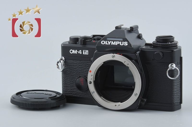 中古】OLYMPUS オリンパス OM-4Ti ブラック フィルム一眼レフカメラ
