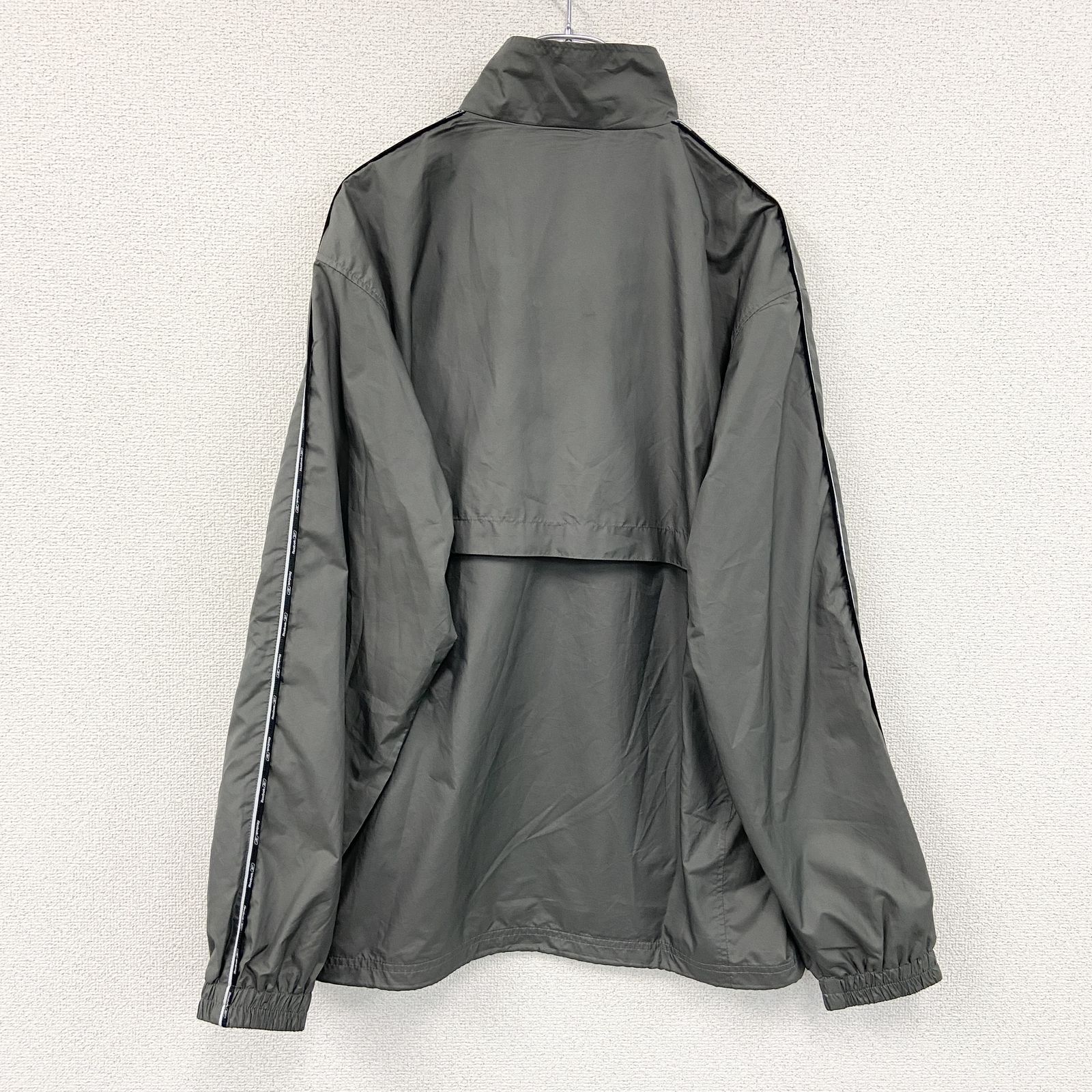 Reebok リーボック フルジップジャケット グレー XLサイズ 古着 