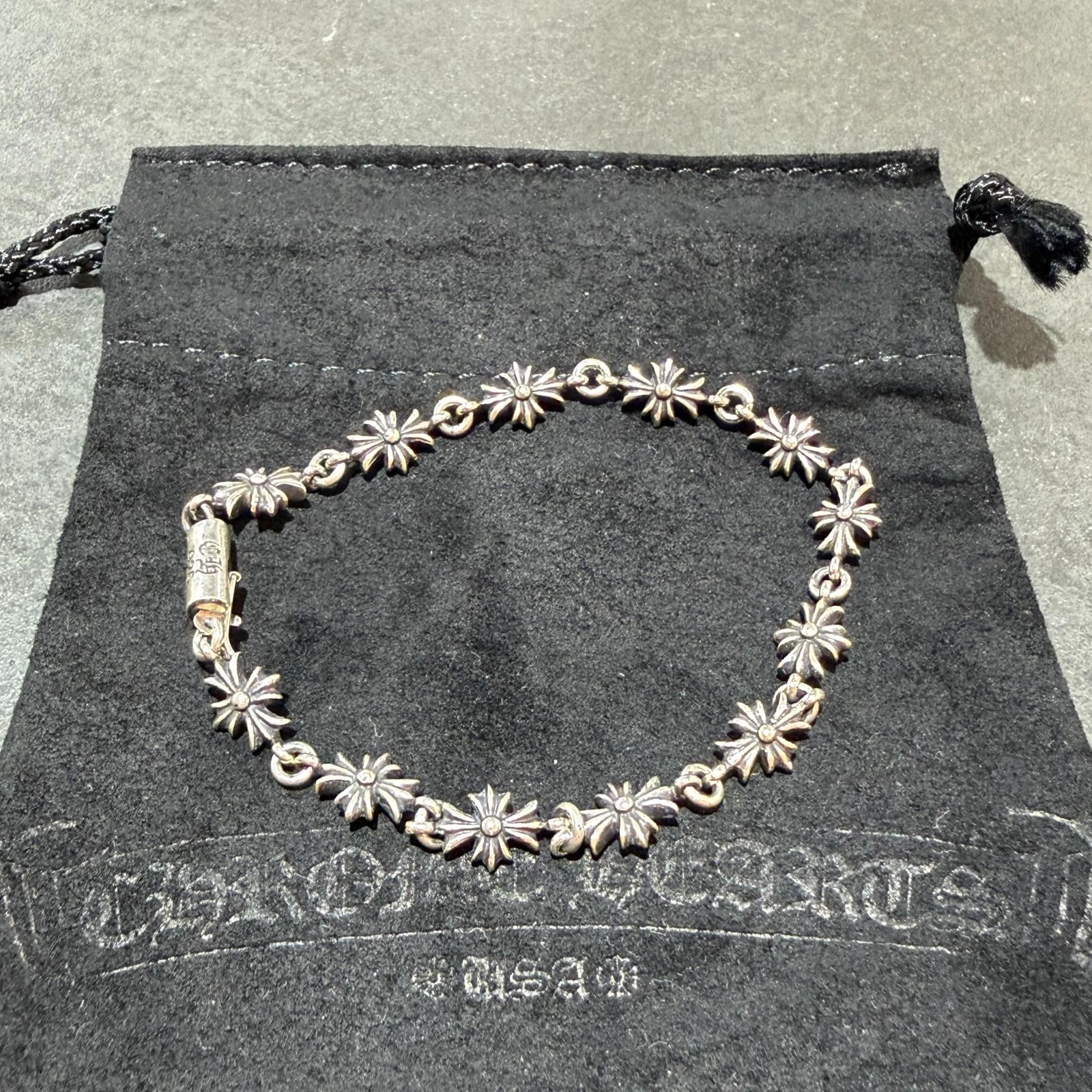 未使用 CHROME HEARTS 26SS タイニーE CHプラス ブレスレット 12リンク
