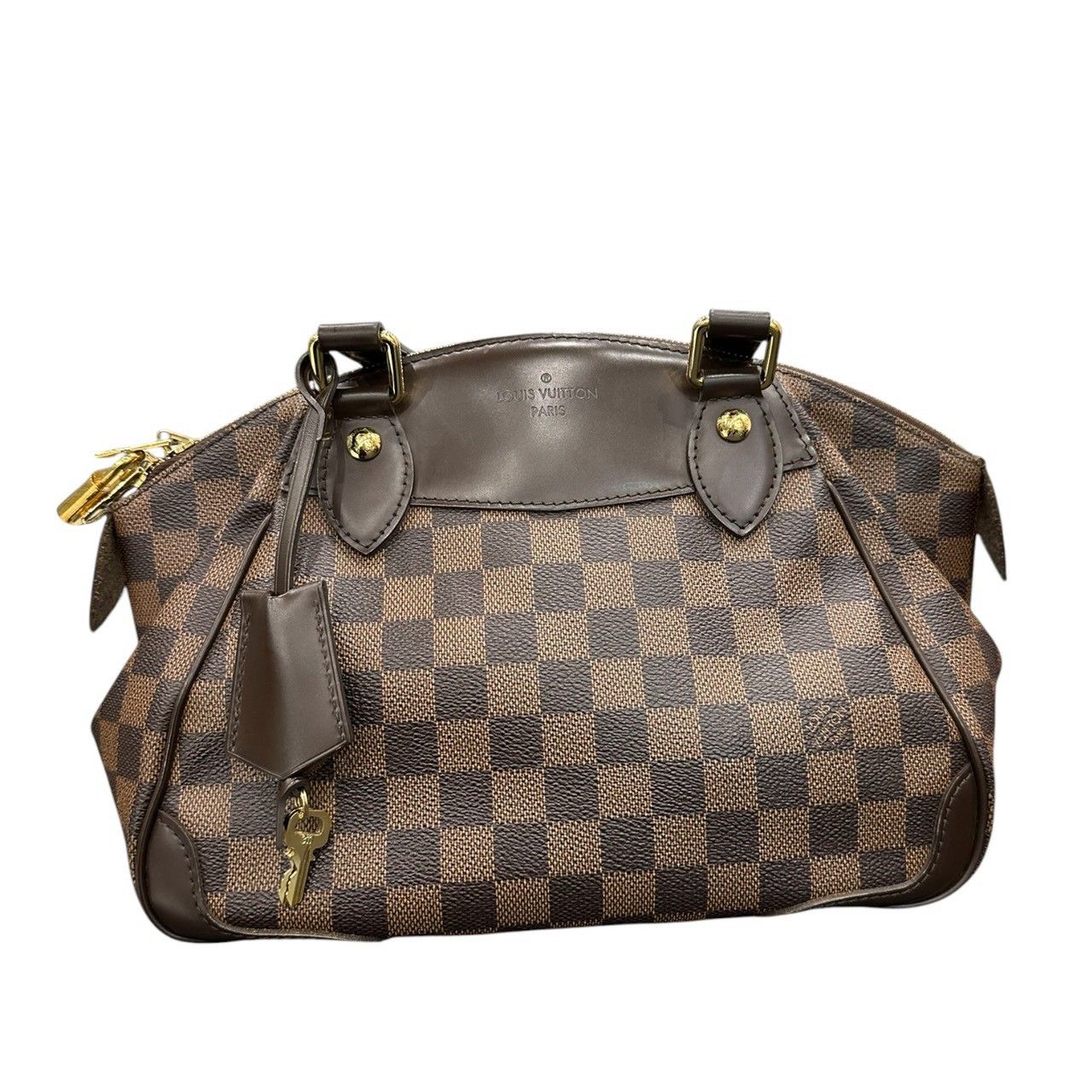 LOUIS VUITTON ルイヴィトン ダミエ ヴェローナPM ブラウン ゴールド