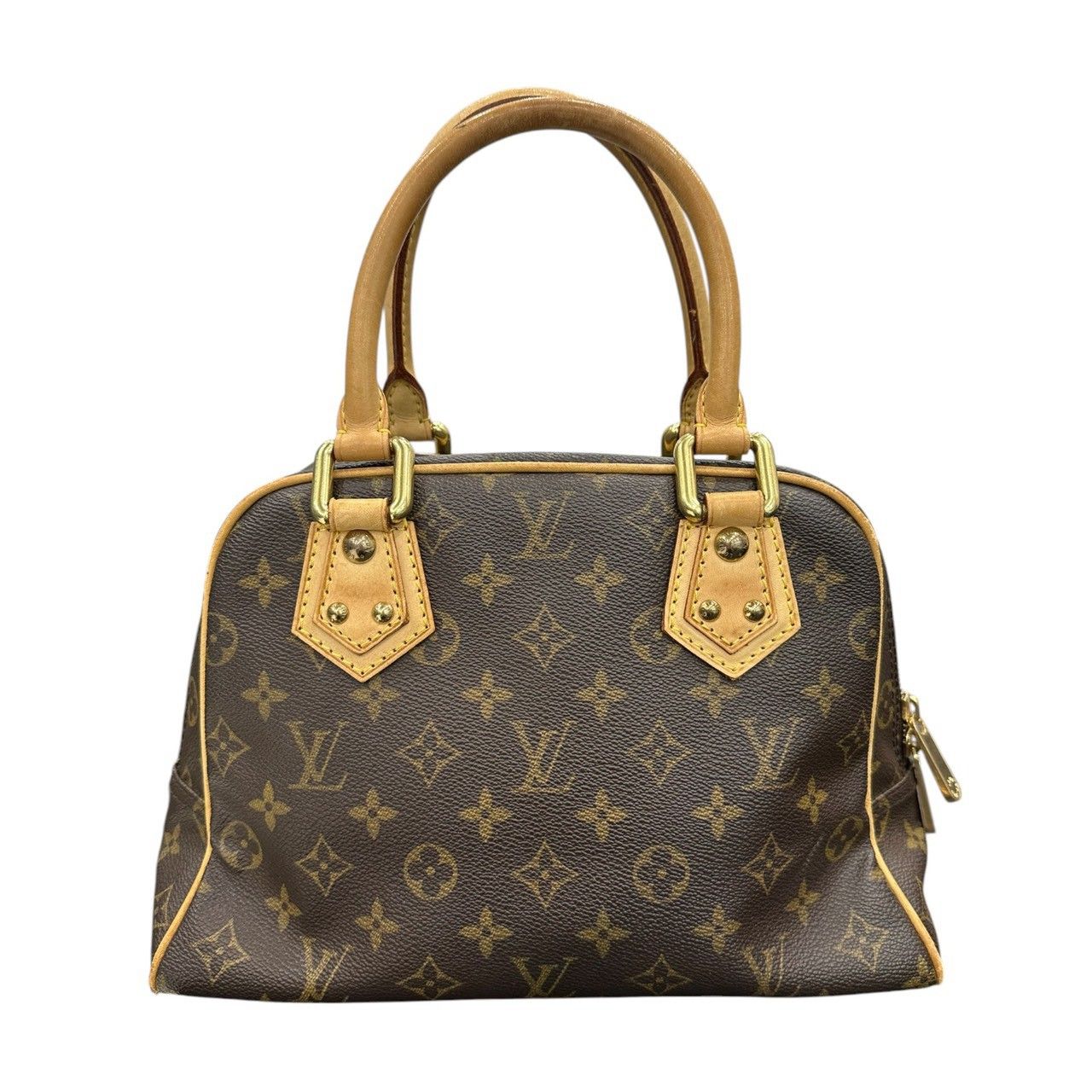 LOUIS VUITTON ルイヴィトン モノグラム マンハッタンPM ブラウン