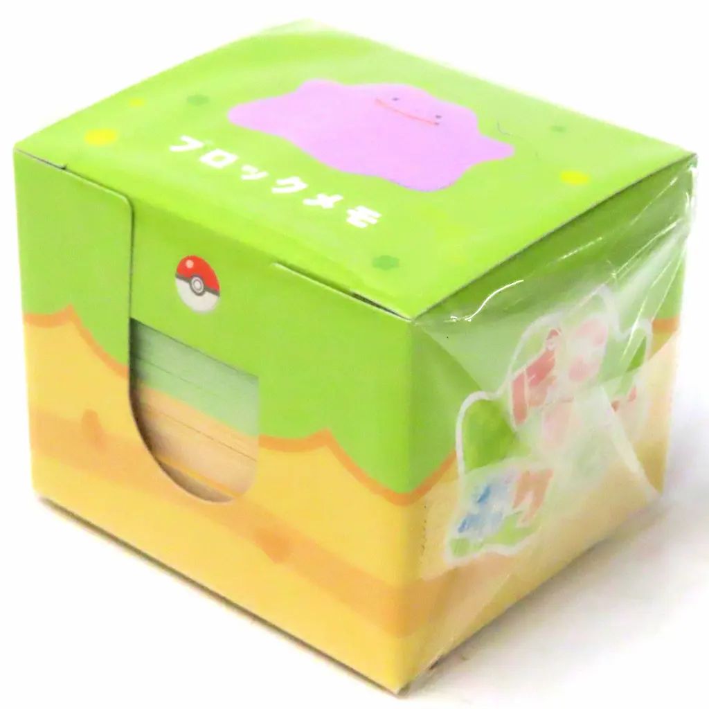 [Used] Notebook/ Memo Pad Pokoa Pokémon Block Memo “Pokemon” Pokemon Center Limited
