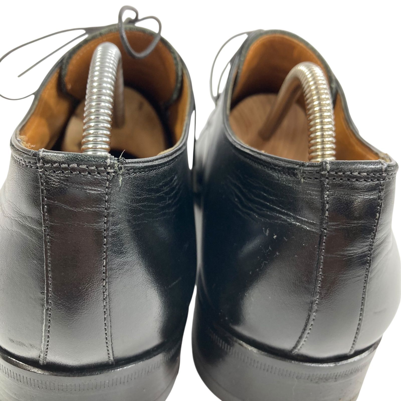サントーニ】本物 Santoni 靴 24cm 黒 ストレートチップ ビジネス