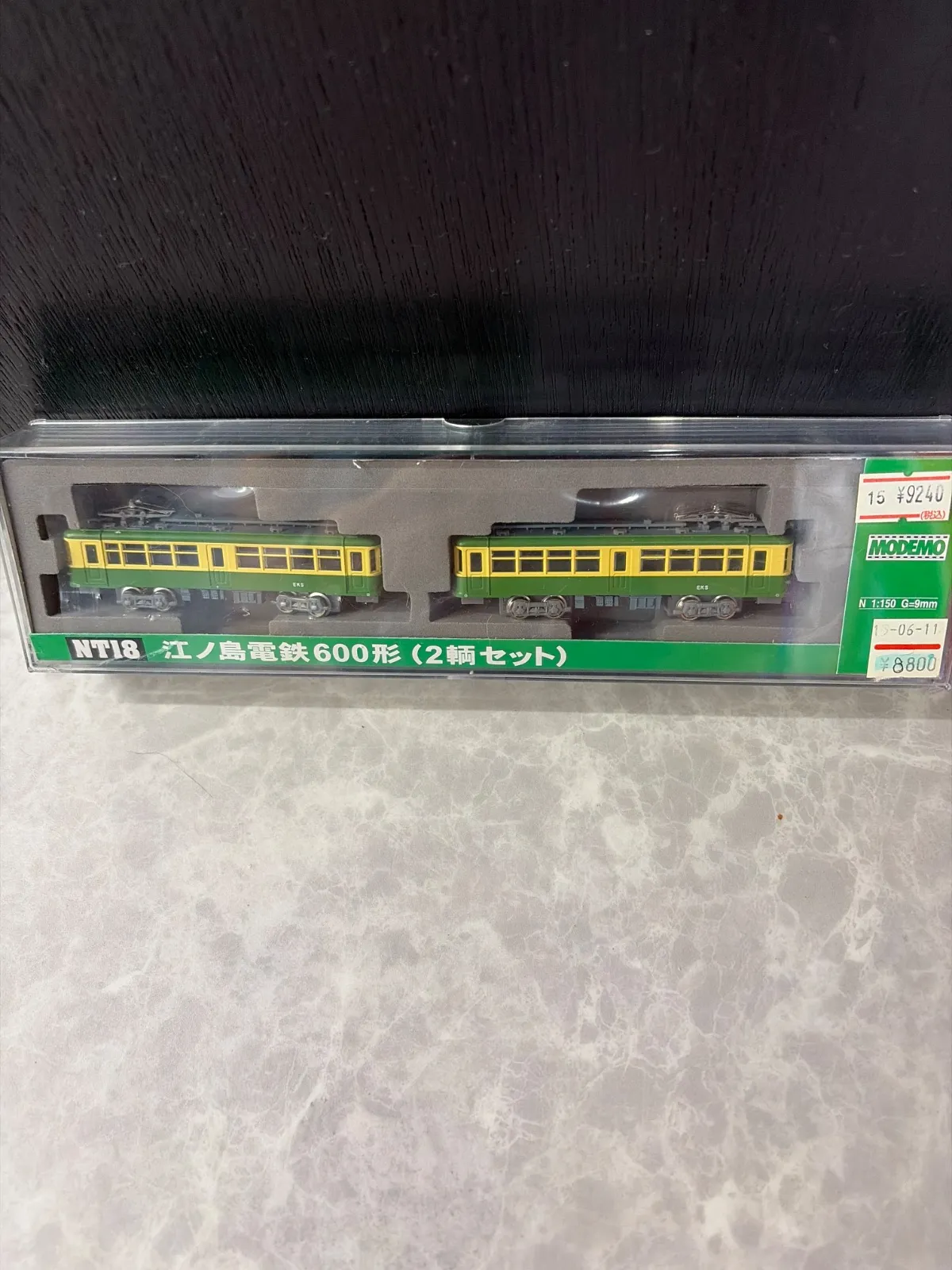 29 MODEMO NT18 江ノ島電鉄 600形 (2両セット) Nゲージ 【正規取扱