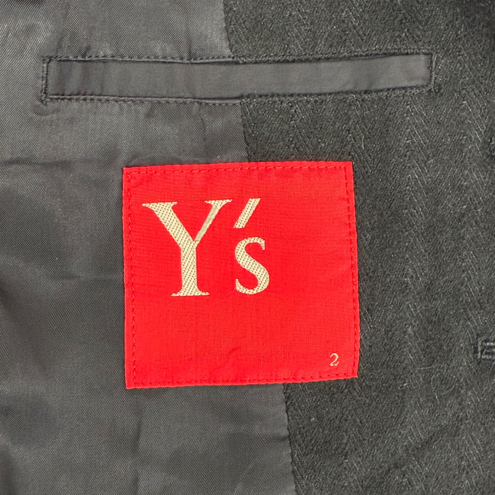 Y's COMPOSITION:SEE ATTACHED LABEL ジャケット - メルカリ
