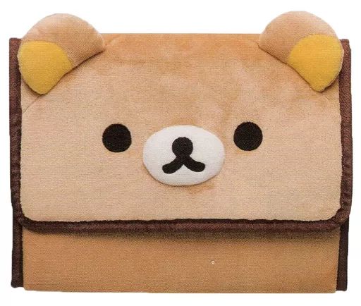 [Used] wallet/pass case (character) Rilakkuma plush toy valuables case “Rilakkuma”