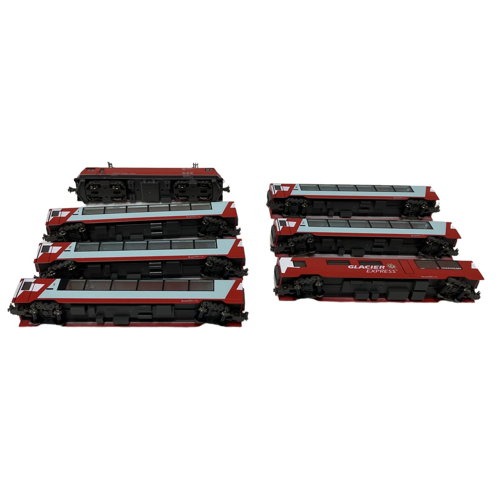 KATO 10-1145 10-1146 アルプスの氷河鉄道特急 基本 増結 7両セット N
