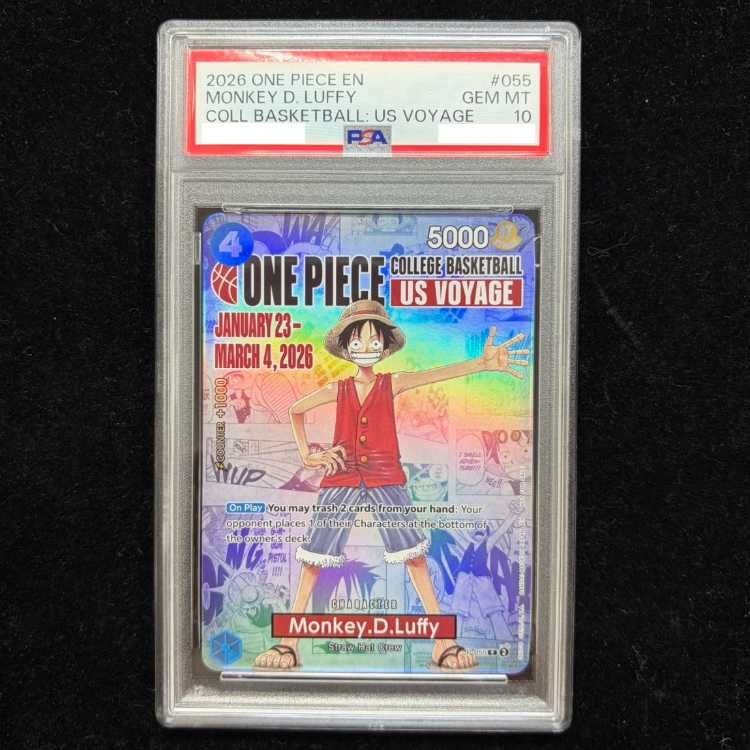 PSA10】モンキー・D・ルフィ P P-055 1枚 - メルカリ