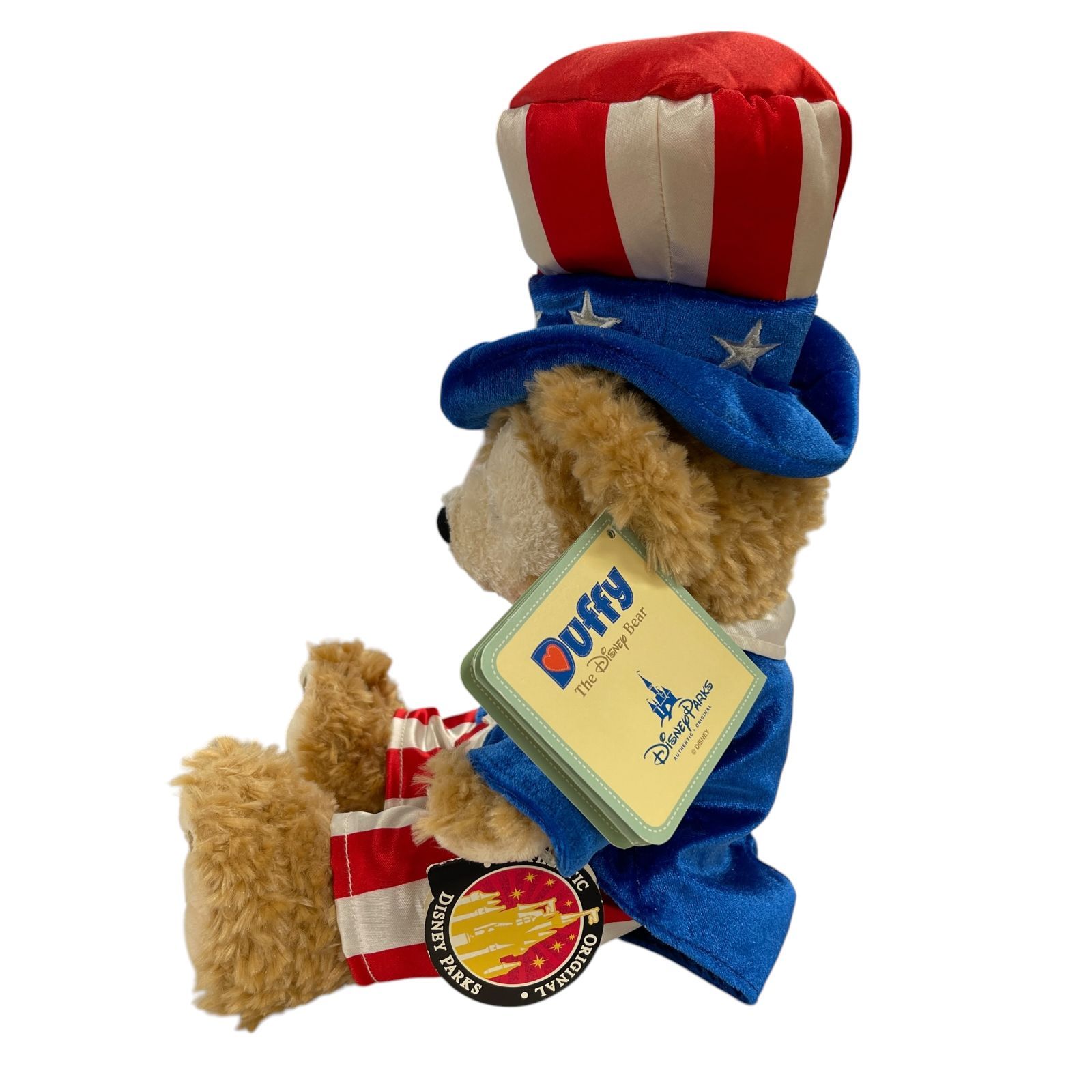 ⭐レア⭐アメリカディズニーパーク　ダッフィー ぬいぐるみ 中古品 ディズニー ぬいぐるみ ダッフィー アメリカ独立記念限定 海外
