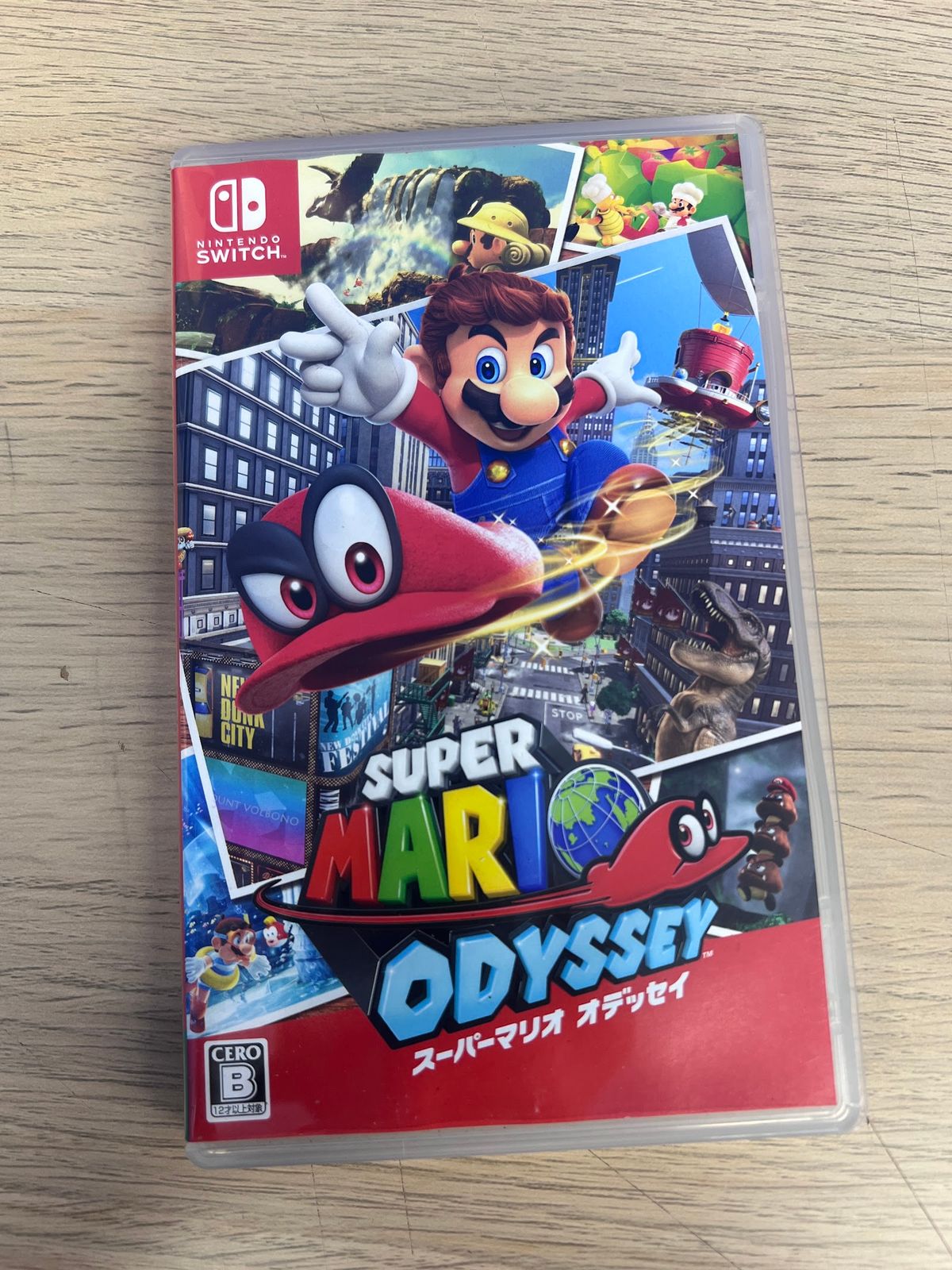 Nintendo Switch ソフト スーパーマリオ オデッセイ【ジャンク品