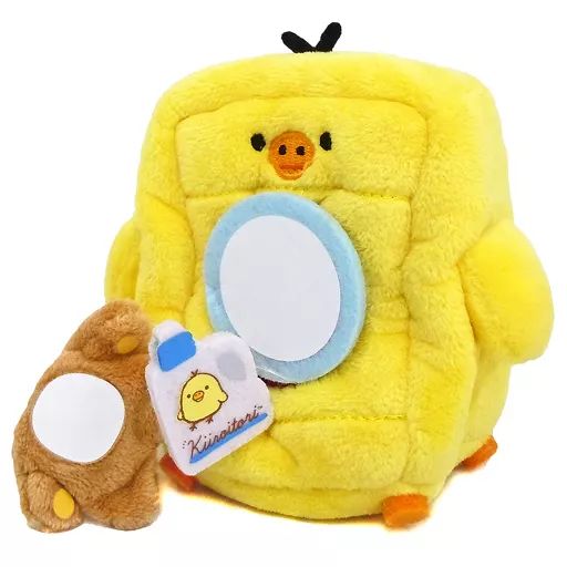 キイロイトリ　キイロイトリ家電　洗濯機　テレビ 中古】ぬいぐるみ キイロイトリ家電(洗濯機) ぬいぐるみ 「リラックマ