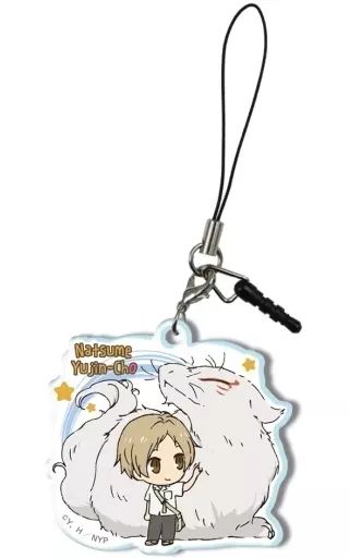 [Used] Mobile Miscellaneous Goods Design 08 (Natsume Takashi & Madara/B) Acrylic Earphone Jack Accessory Ver. 2 “Natsume's Book of Friends”