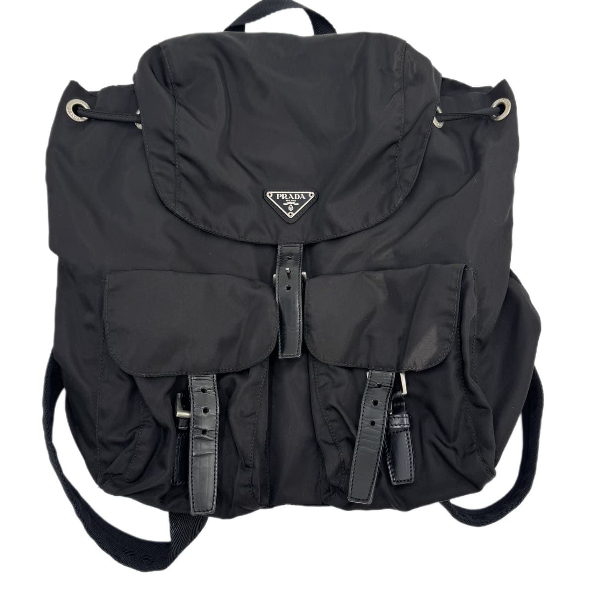 PRADA Prada backpack test suit black