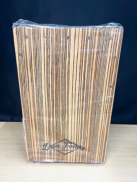 現状品】 Drum Factory ドラムファクトリー CAJON スタンダード カホン