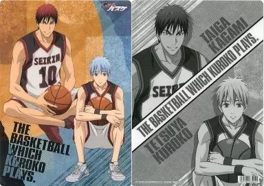 [Used] Underlay A. Kuroko Tetsuya & Fire God Taiga (uniform) B5 underlay “Kuroko's Basketball”