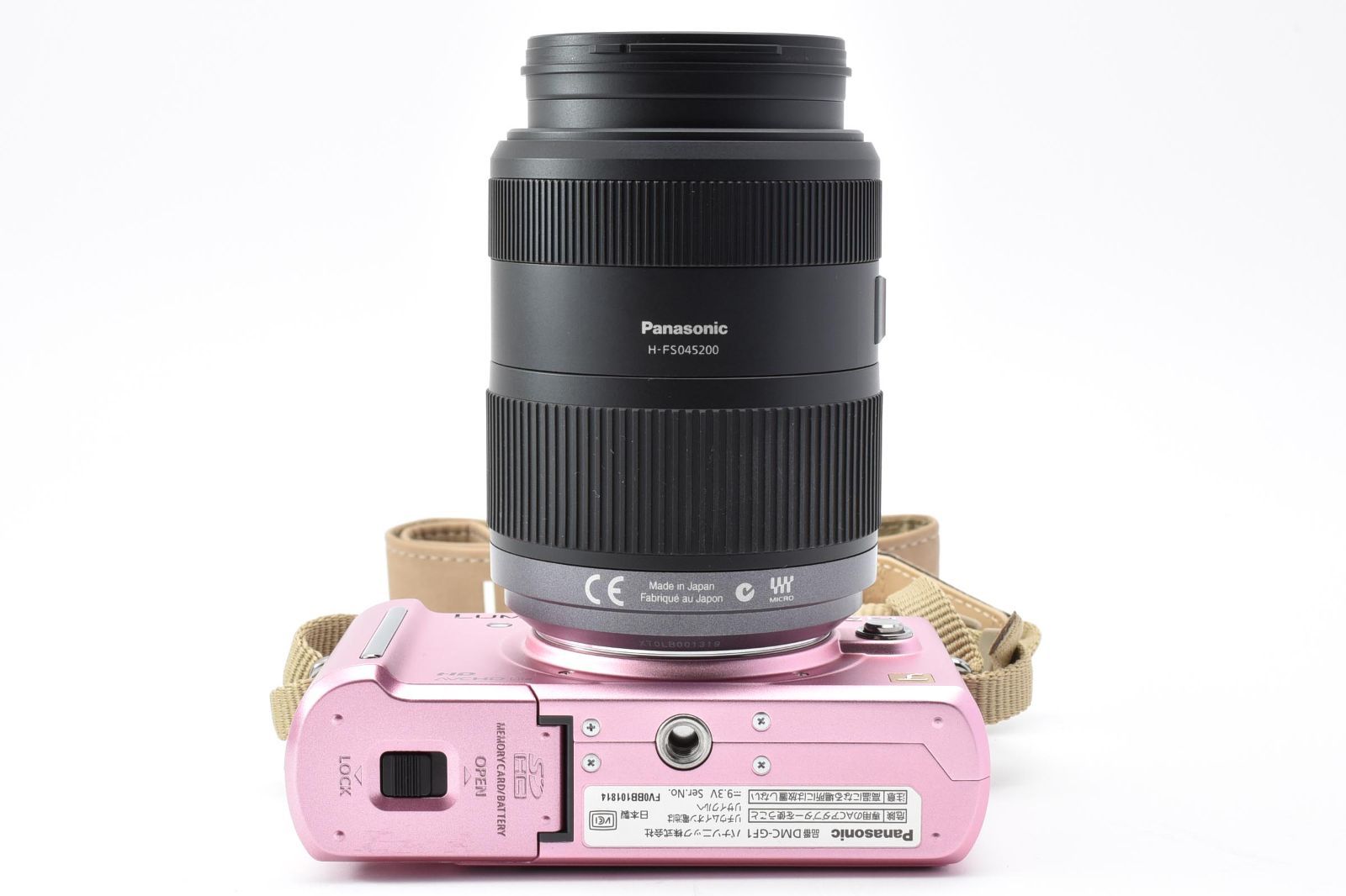 ☆極美品☆ Panasonic LUMIX DMC-GF1 ボディ ピンク / G VARIO 45-200