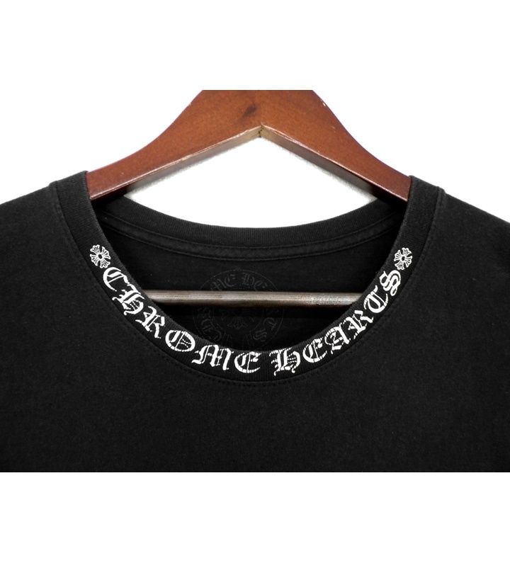 クロムハーツ CHROME HEARTS 【 CH T-SHRT 1 】 ネック ロゴ バック CH
