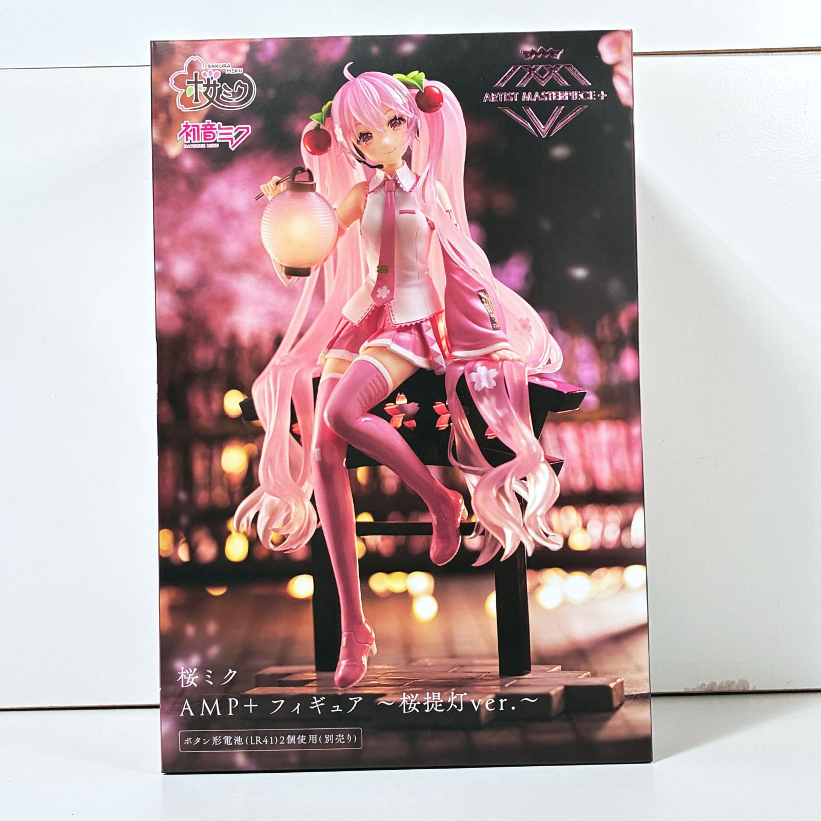 [Unused] Hatsune Miku Sakura Miku AMP+ Figure ~ Sakura Lantern ver. ～