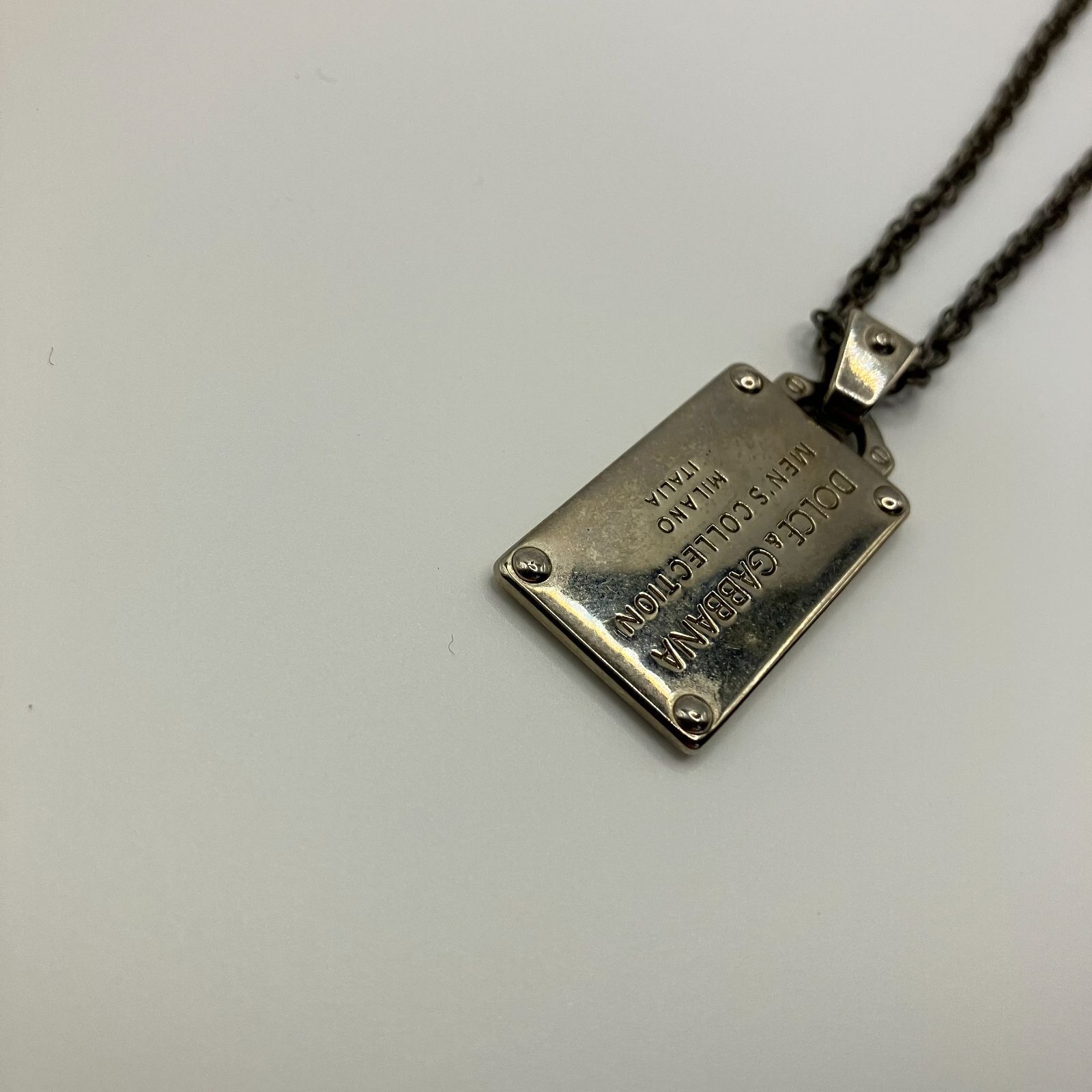 DOLCE&GABBANA ドルガバ ネックレス シルバー925 Y2K ヴィンテージ