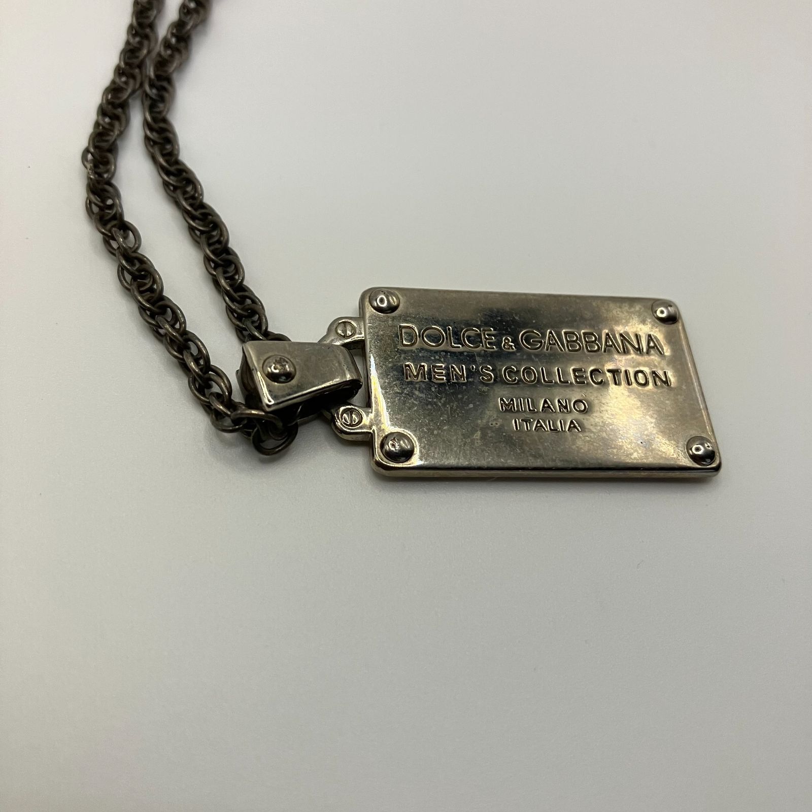 DOLCE&GABBANA ドルガバ ネックレス シルバー925 Y2K ヴィンテージ