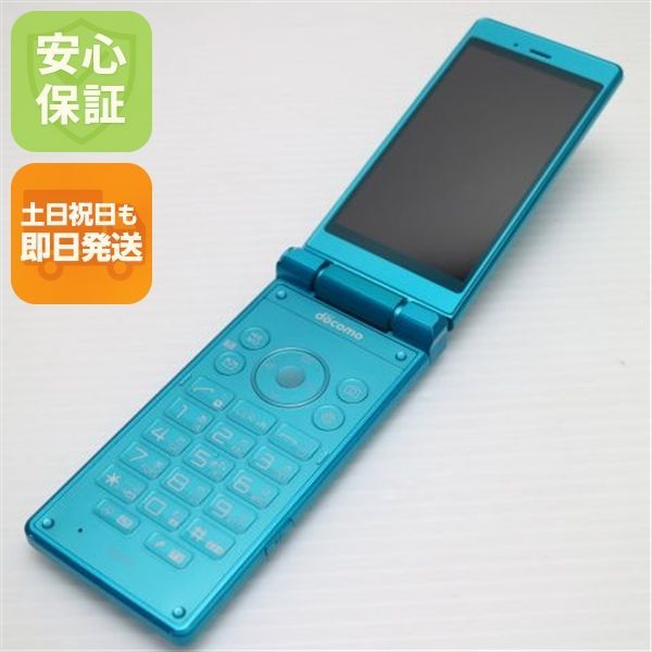 Good Condition SH-06G AQUOS Cell Phone Blue Green Same Day Shipping Mobile Phone Case SHARP DoCoMo Main Unit White ROM Weekends and Holidays OK