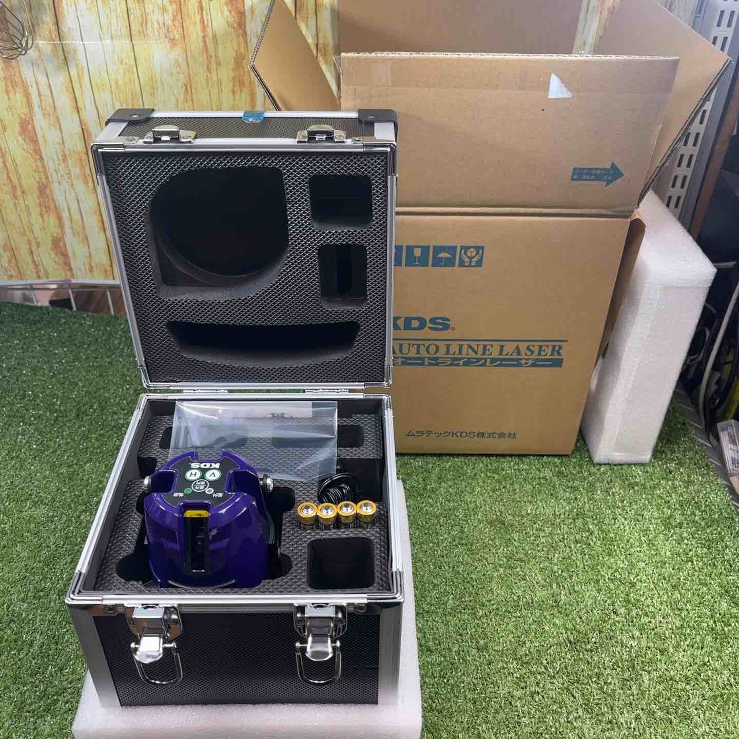 【未使用品】▼KDS オートラインレーザー25V ATL-25V パープルレーザー【川崎店】 39,000円