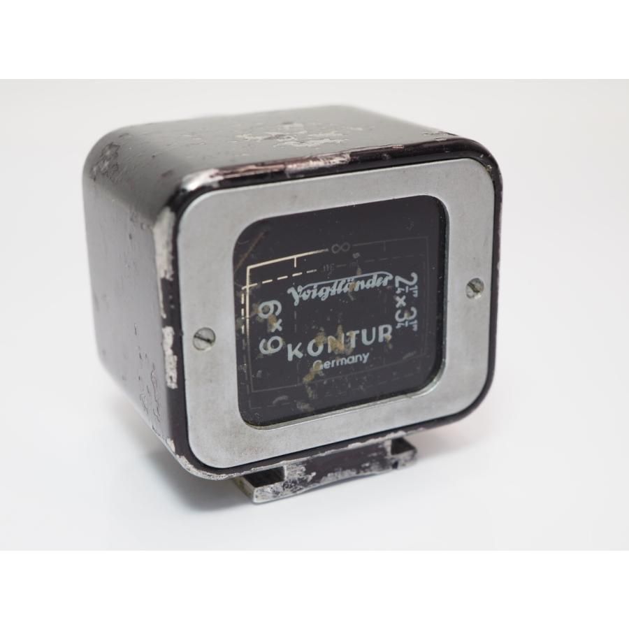 送料無料 貴重 Voigtlander KONTUR 6×9 ファインダー フォクトレンダー [管Vo8937-LP