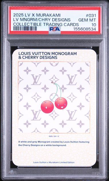PSA10】LOUIS VUITTON #31 ルイ・ヴィトン ×村上隆コラボ 限定カード