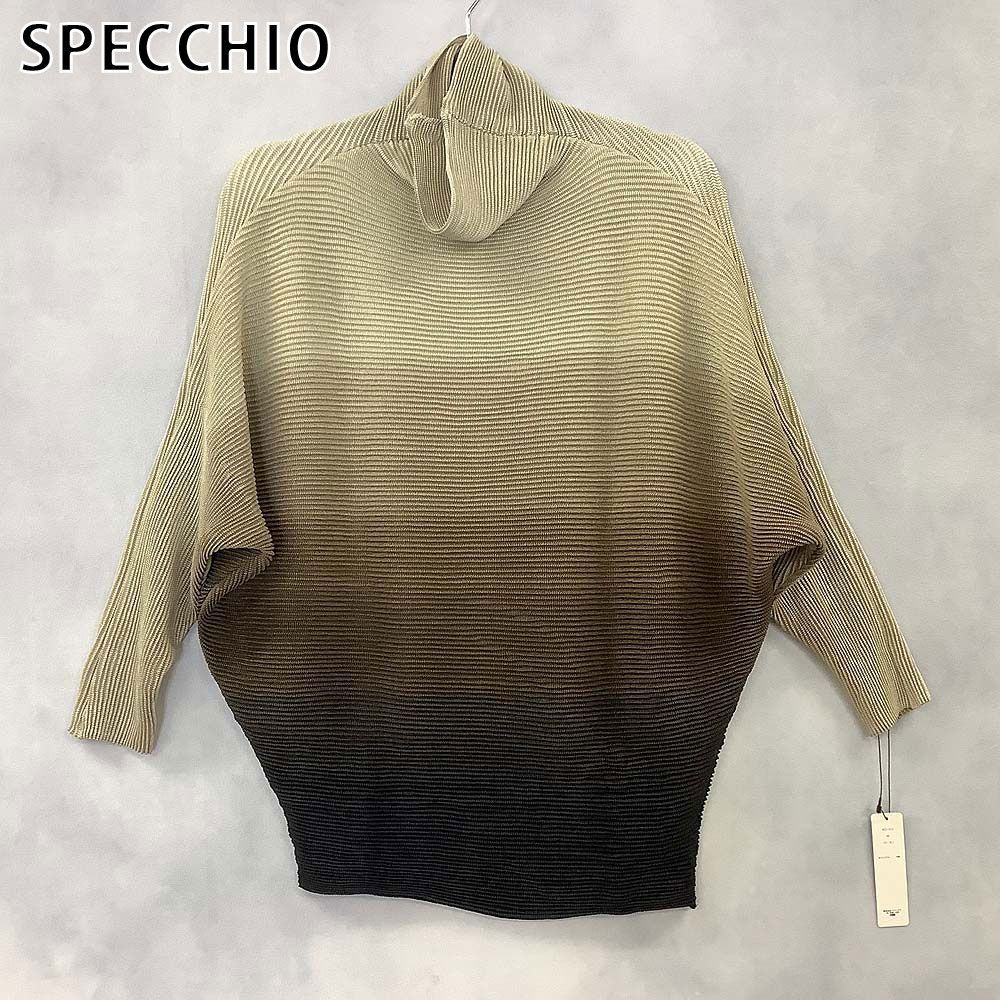 SPECCHIO スペッチオ ドルマンチュニック シャトルプリーツ - メルカリ