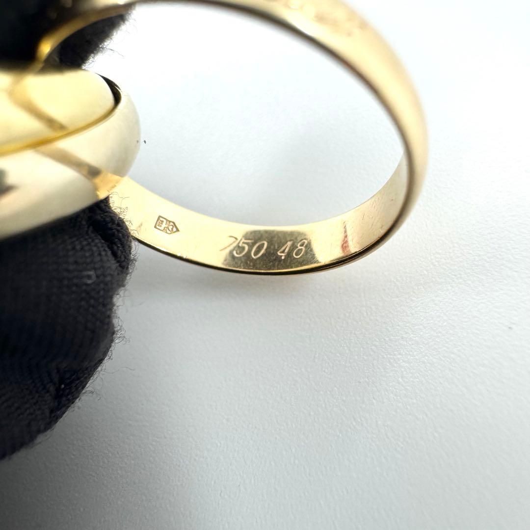 Cartier カルティエ トリニティリング 8号 Au750 レディース - メルカリ
