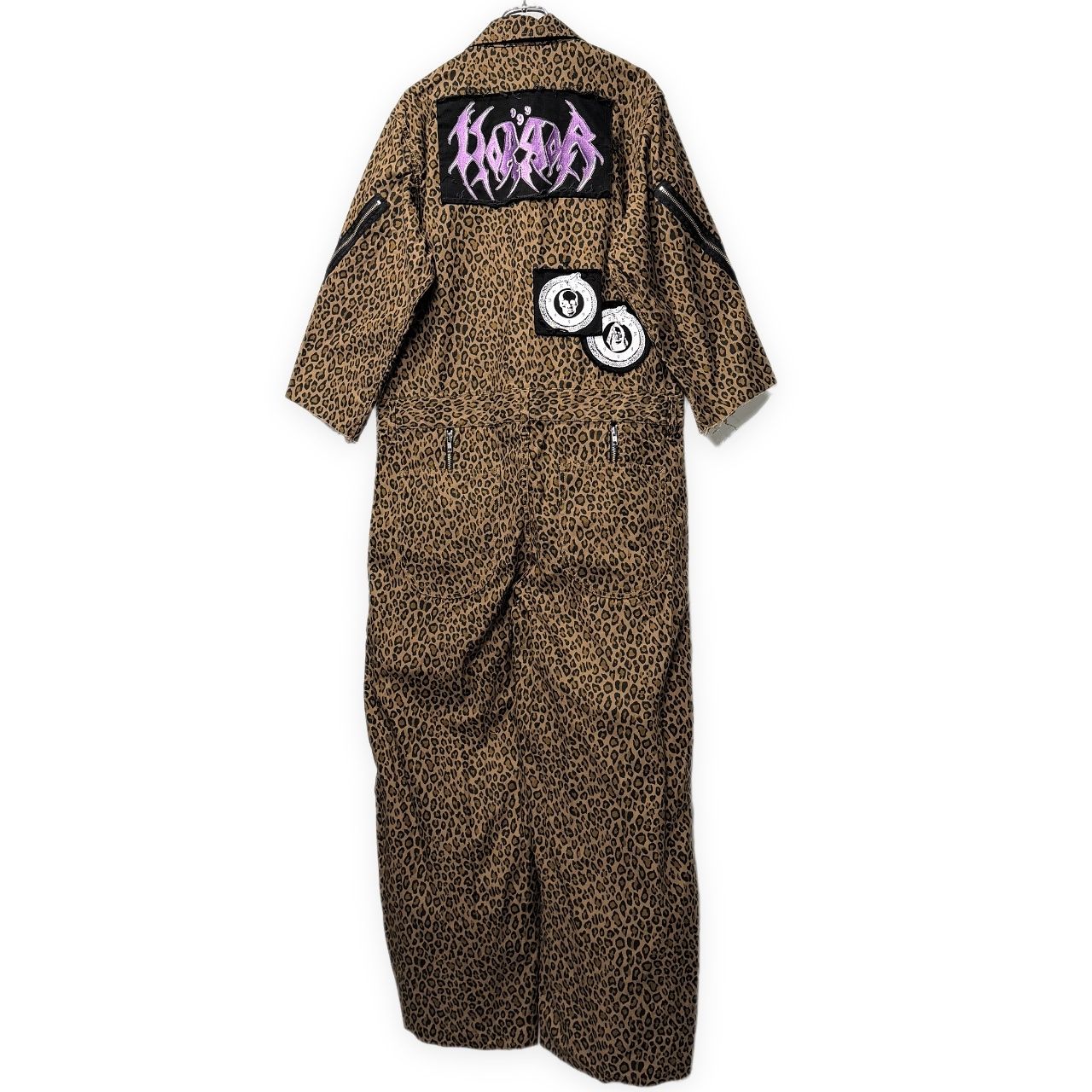 KIDILL PADLOCK JUMPSUIT レオパードジップパドロックジャンプスーツ