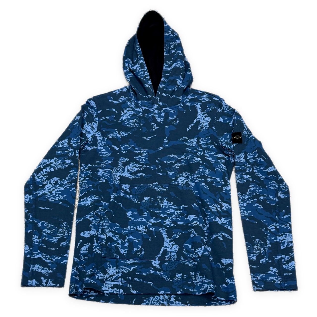 STONE ISLAND JUNIOR 13SS 天竺カモフラージュ柄プリントプルオーバー