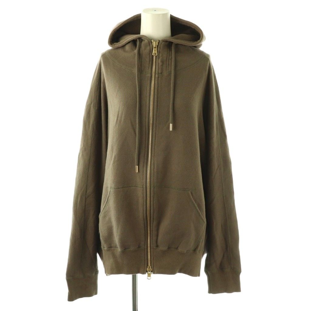 Deuxieme Classe シルク ブレンド ジップアップ パーカー ドゥーズィエムクラス DEUXIEME CLASSE Jersey パーカー ジャケット