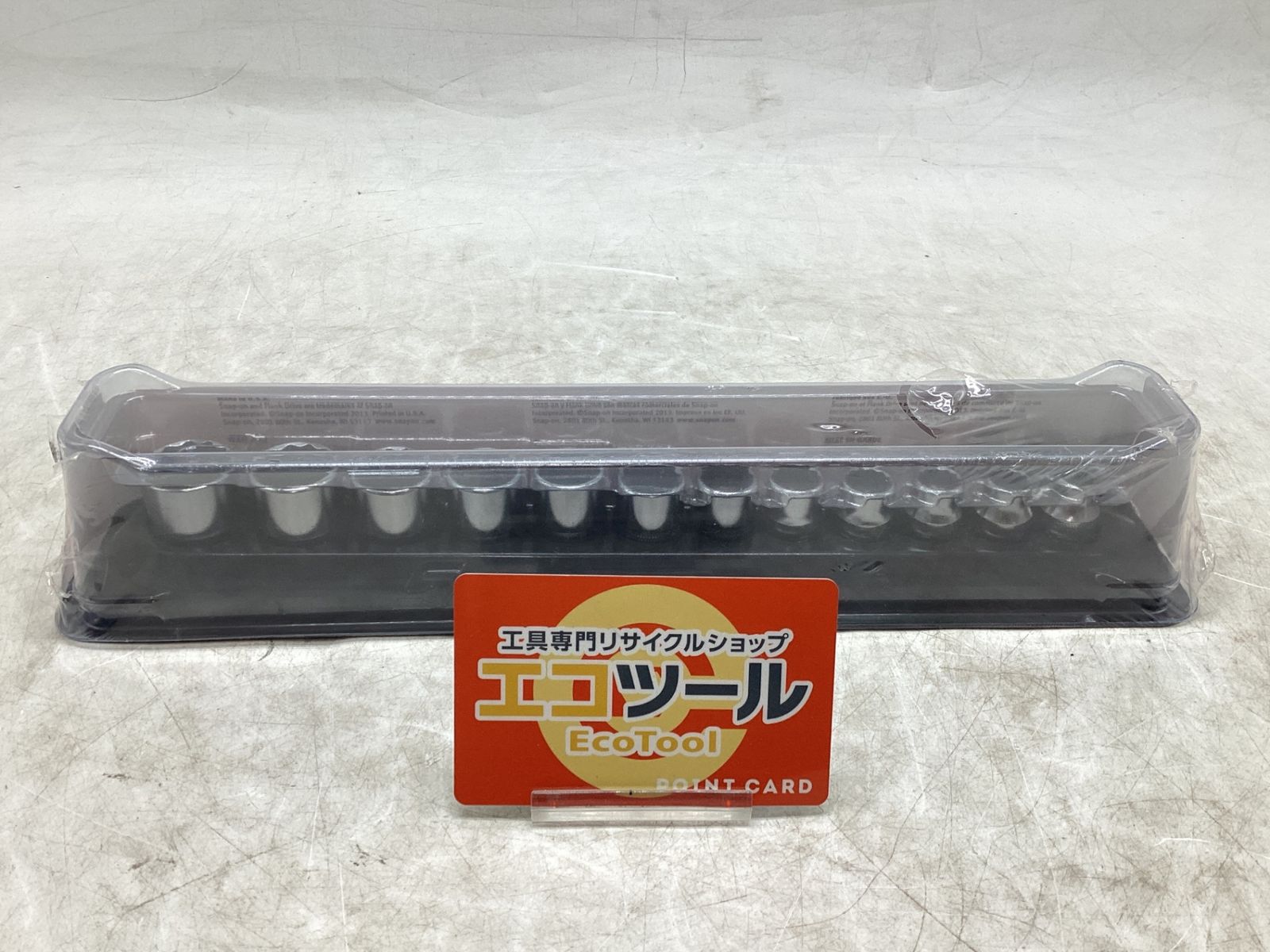【未使用】Snap-on(スナップオン) 212FMY ☆Snap-on/スナップオン 3/8_12角シャローソケットセット [IT_P6BZC][豊田][M04]