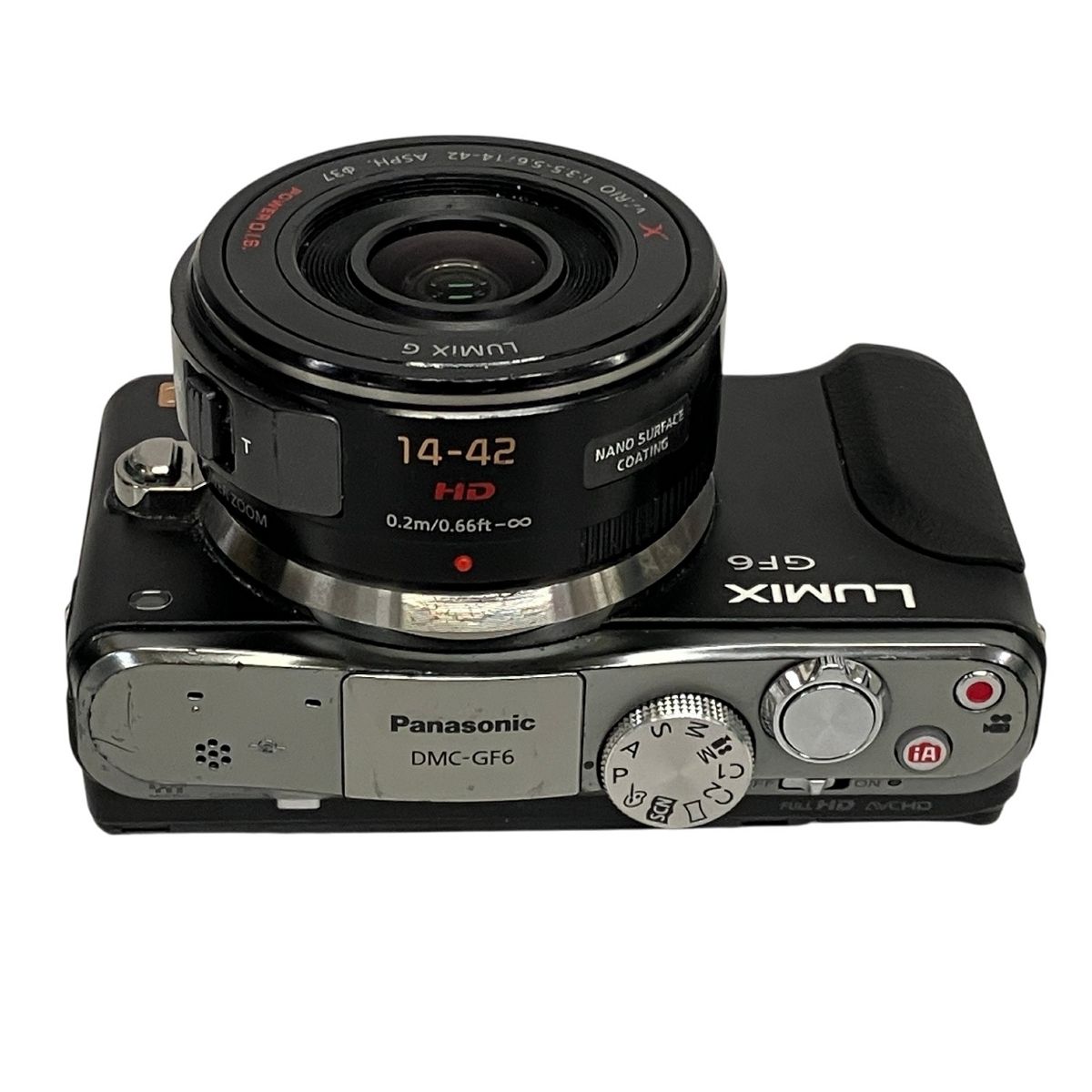 Panasonic LUMIX DMC-GF6 ダブルズームレンズキット ミラーレスカメラ