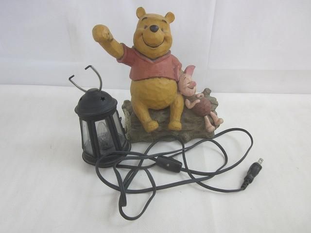 Disney Pooh Piglet Lantern Light Setocraft Used