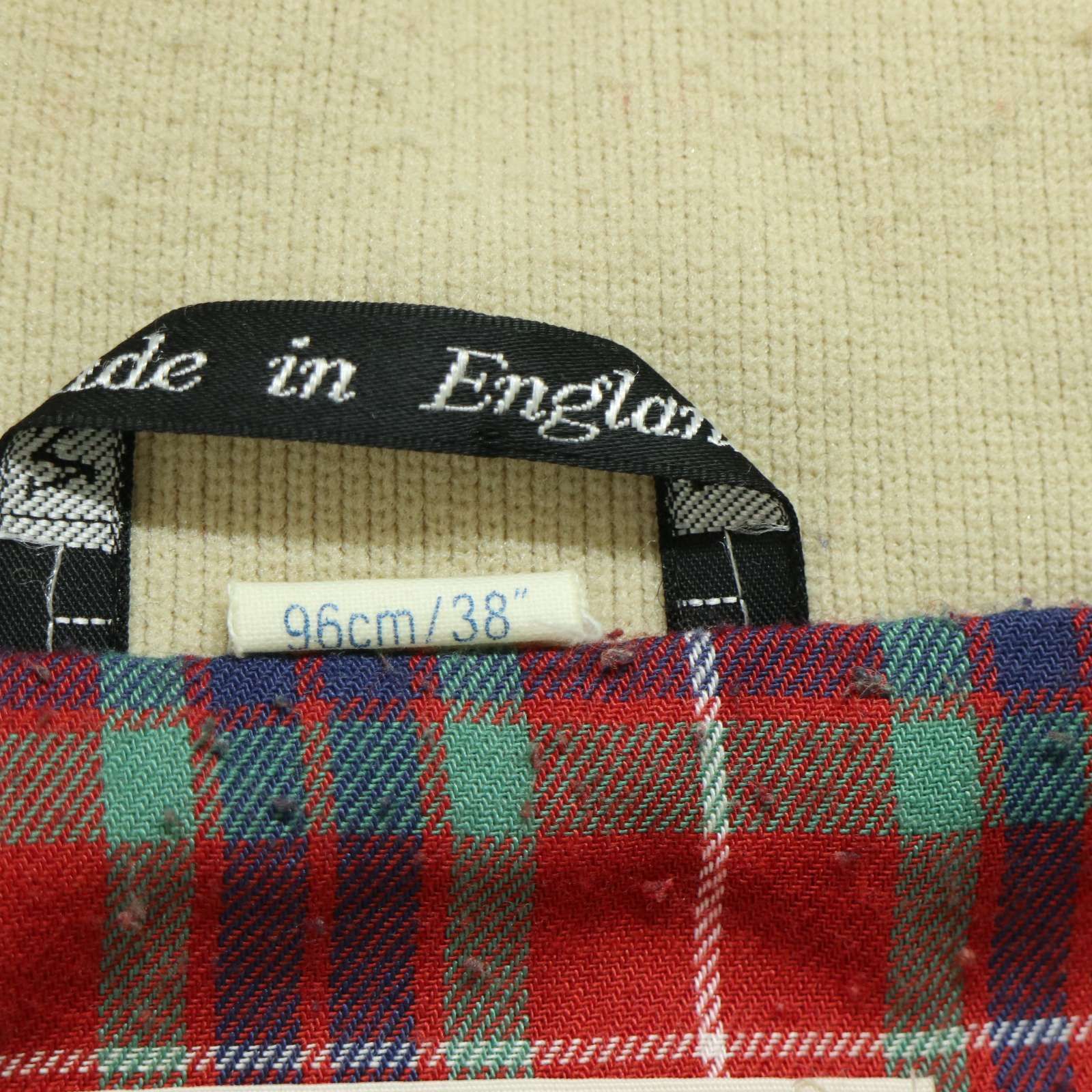 バラクータ メンズ スイングトップ ハリントンジャケット 裏地チェック 38 英国製☆ BARACUTA バラクータ 通年 裏地チェック柄 スイングトップ