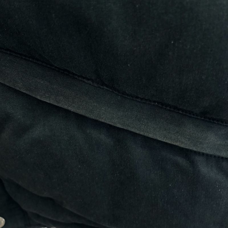 中古】SUPREME 12AW Hooded Down Vest サイズM 黒 シュプリーム[91