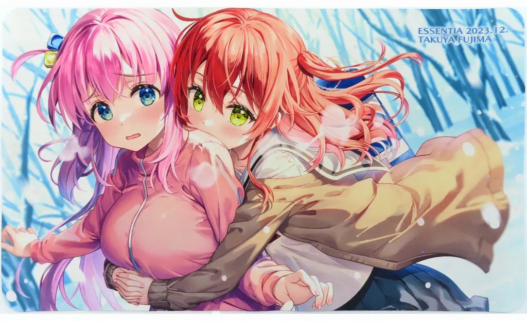[Used] Supply [Bocchi the Roku!] Playmat Hitoshi Goto & Ikuyo Kita (Fujima Takuya) C103/ESSENTIA