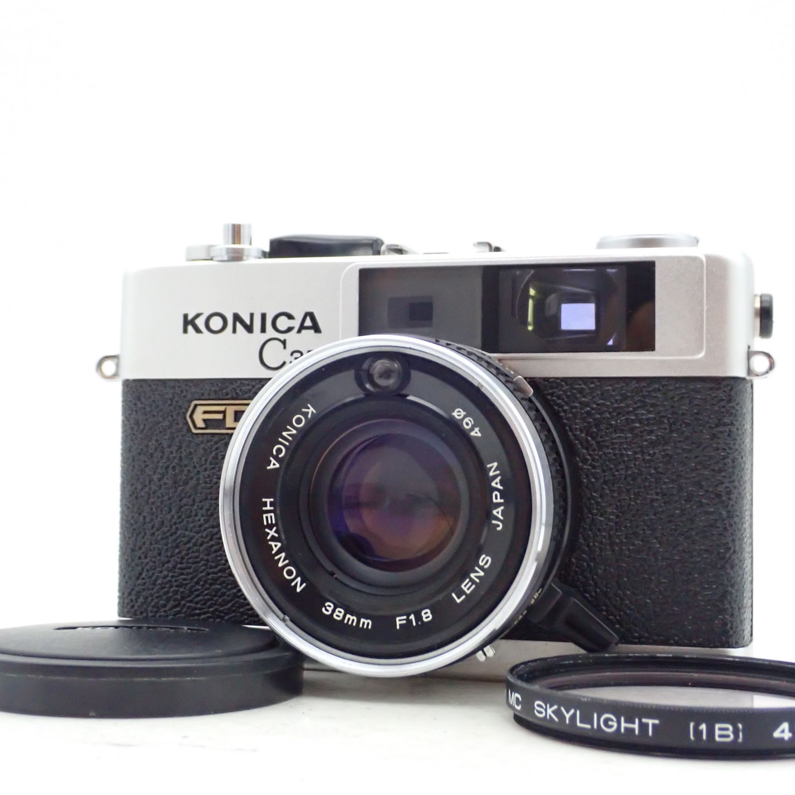 美品 KONICA C35 FD HEXANON 38mm f1.8 レンジファインダー コンパクト