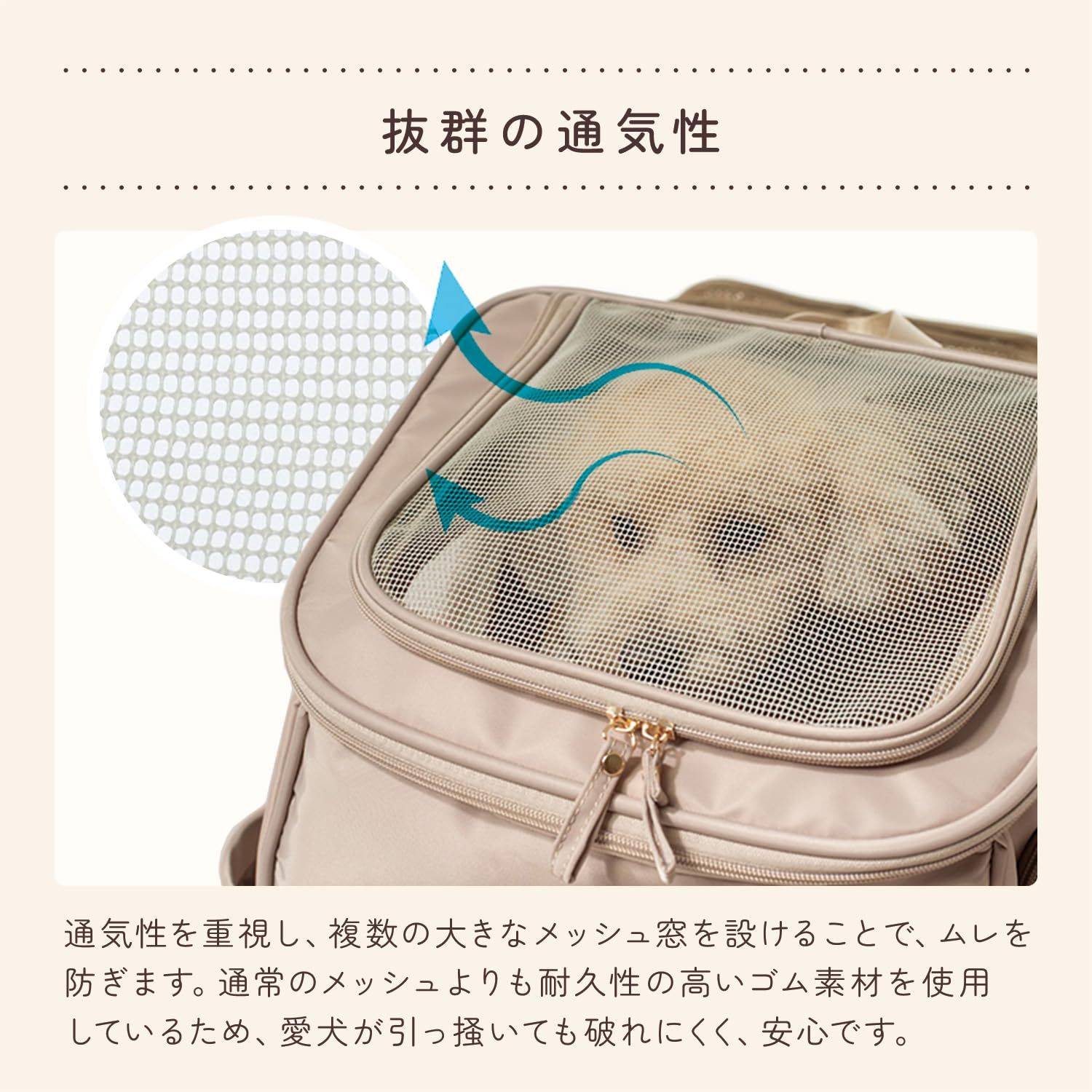 TOWADOG【用途に応じて拡張できる】 ペットキャリー 犬 リュック 拡張