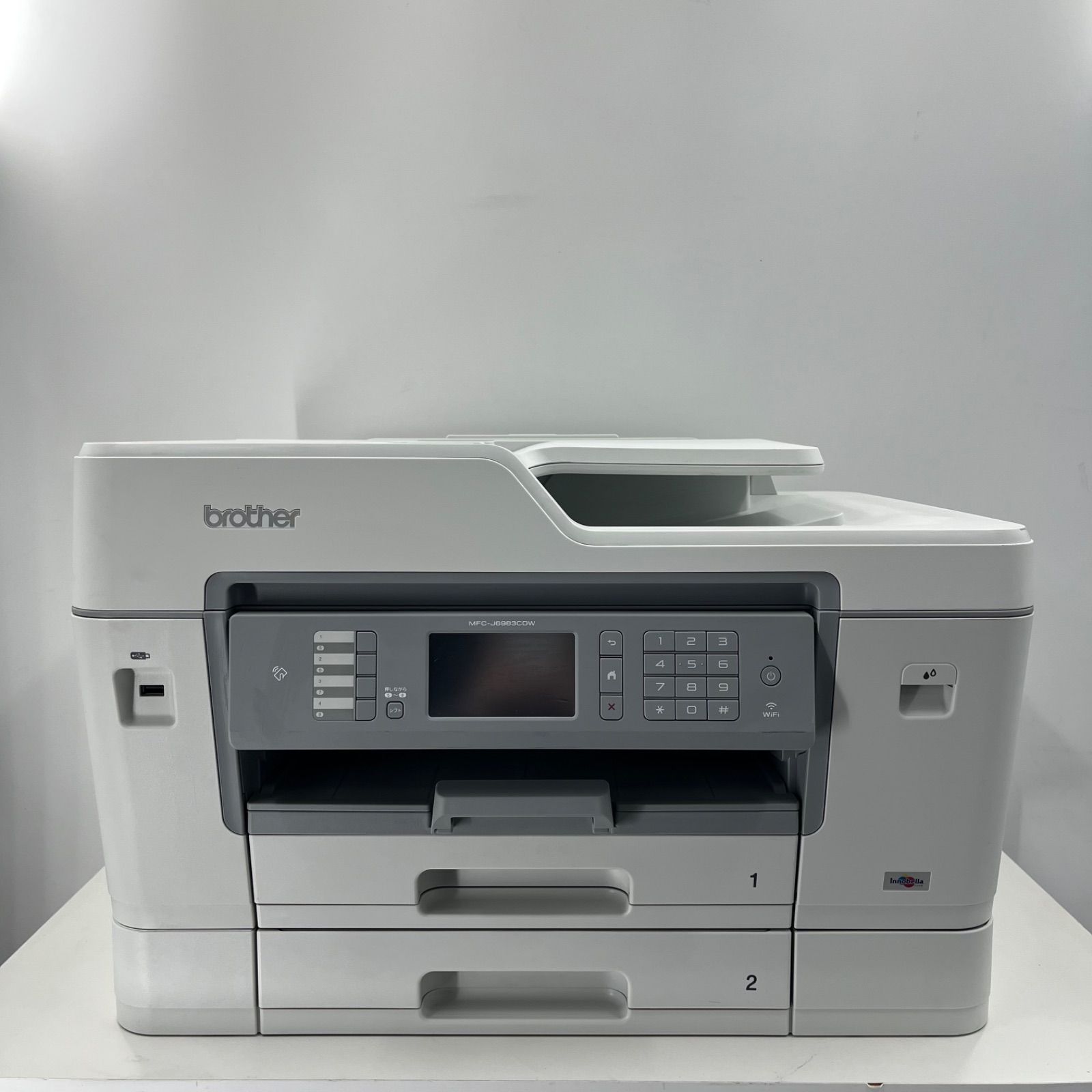 brother ブラザー MFC-J6983CDW A3対応 インクジェット複合機 プリンター コピー スキャナー FAX 無線LAN 2段給紙 動作品