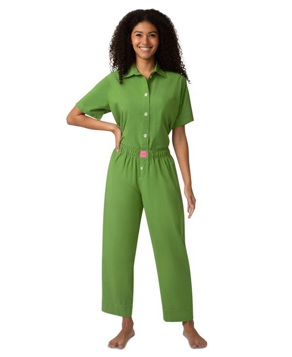ヒュー レディース アンダーウェア ナイトウェア Hue Womens Poplin Pajama Top Cactus 9,225円