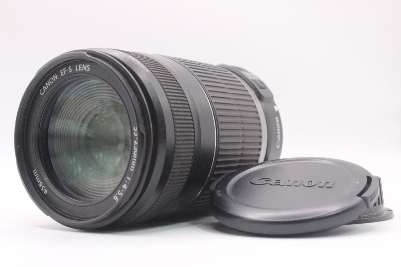 Good quality Canon CANON EF-S 55-250mm F4-5.6 #024 @a YU5476