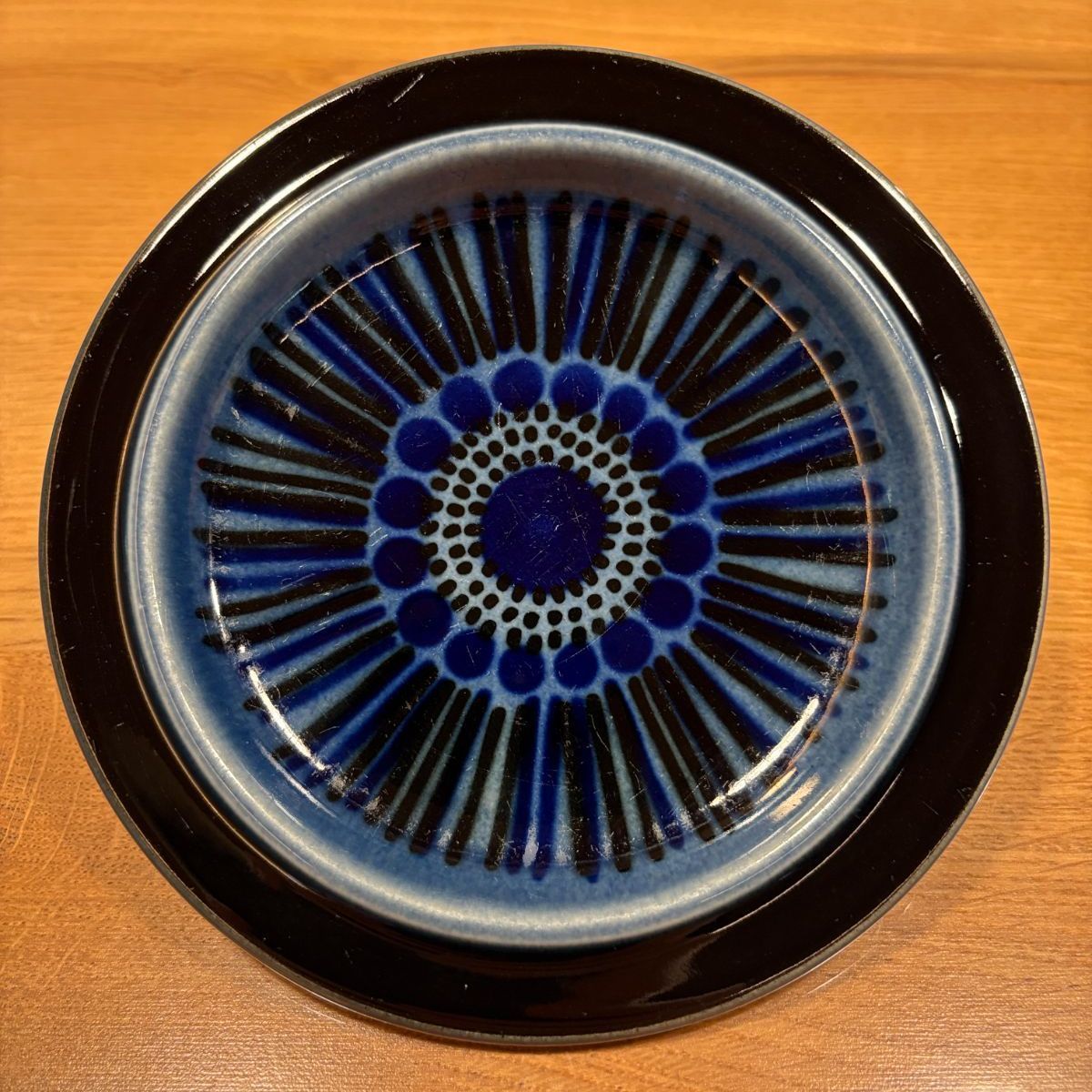Arabia Kosmos Blue アラビア コスモス ブルー プレート 約16cm - メルカリ