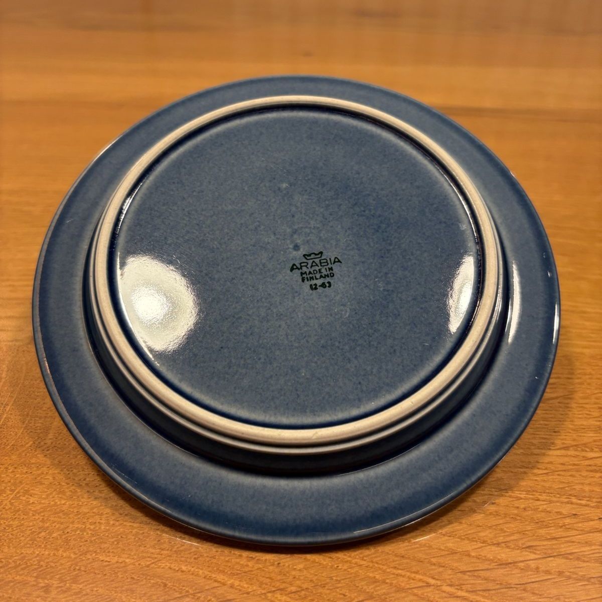 Arabia Kosmos Blue アラビア コスモス ブルー プレート 約16cm - メルカリ