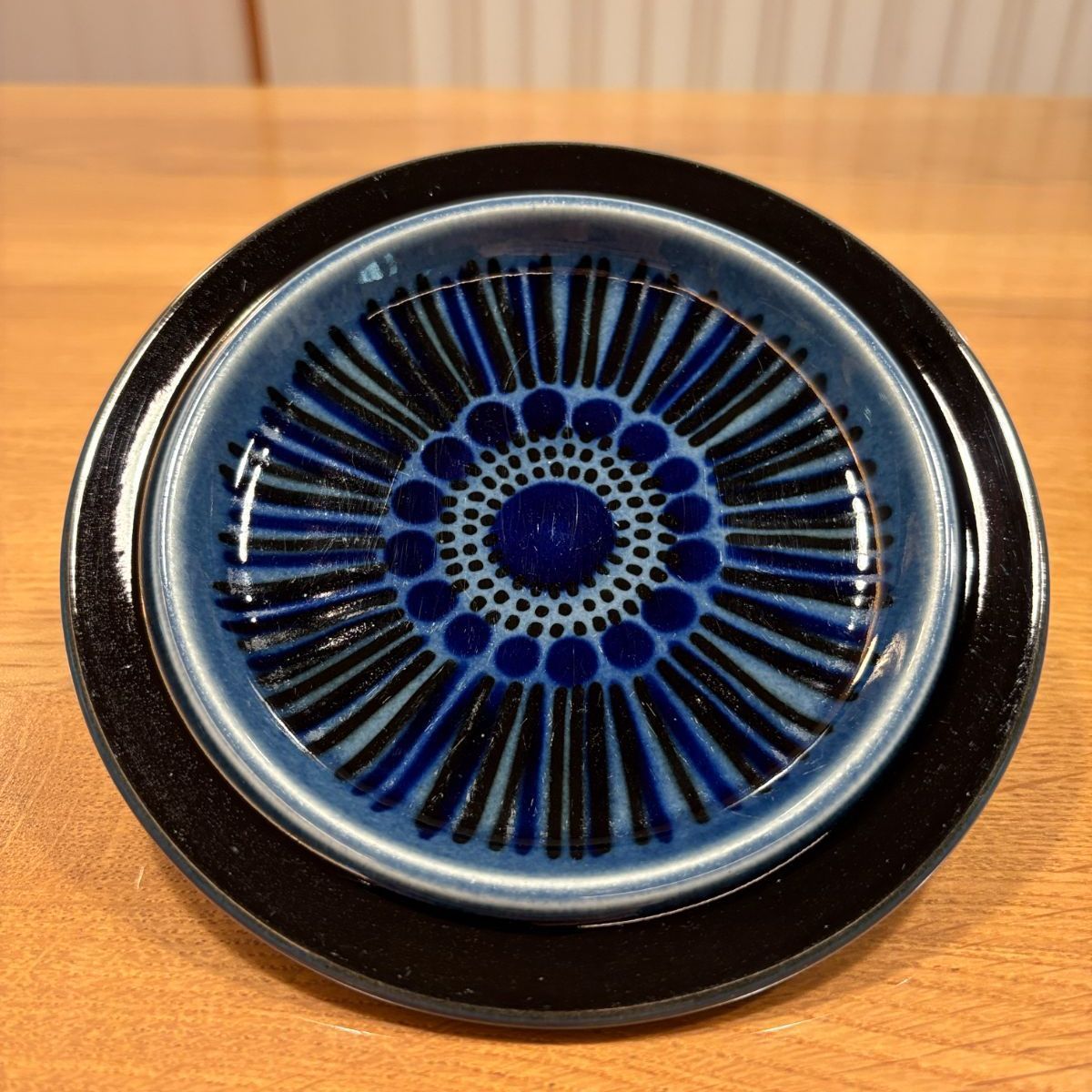 Arabia Kosmos Blue アラビア コスモス ブルー プレート 約16cm - メルカリ