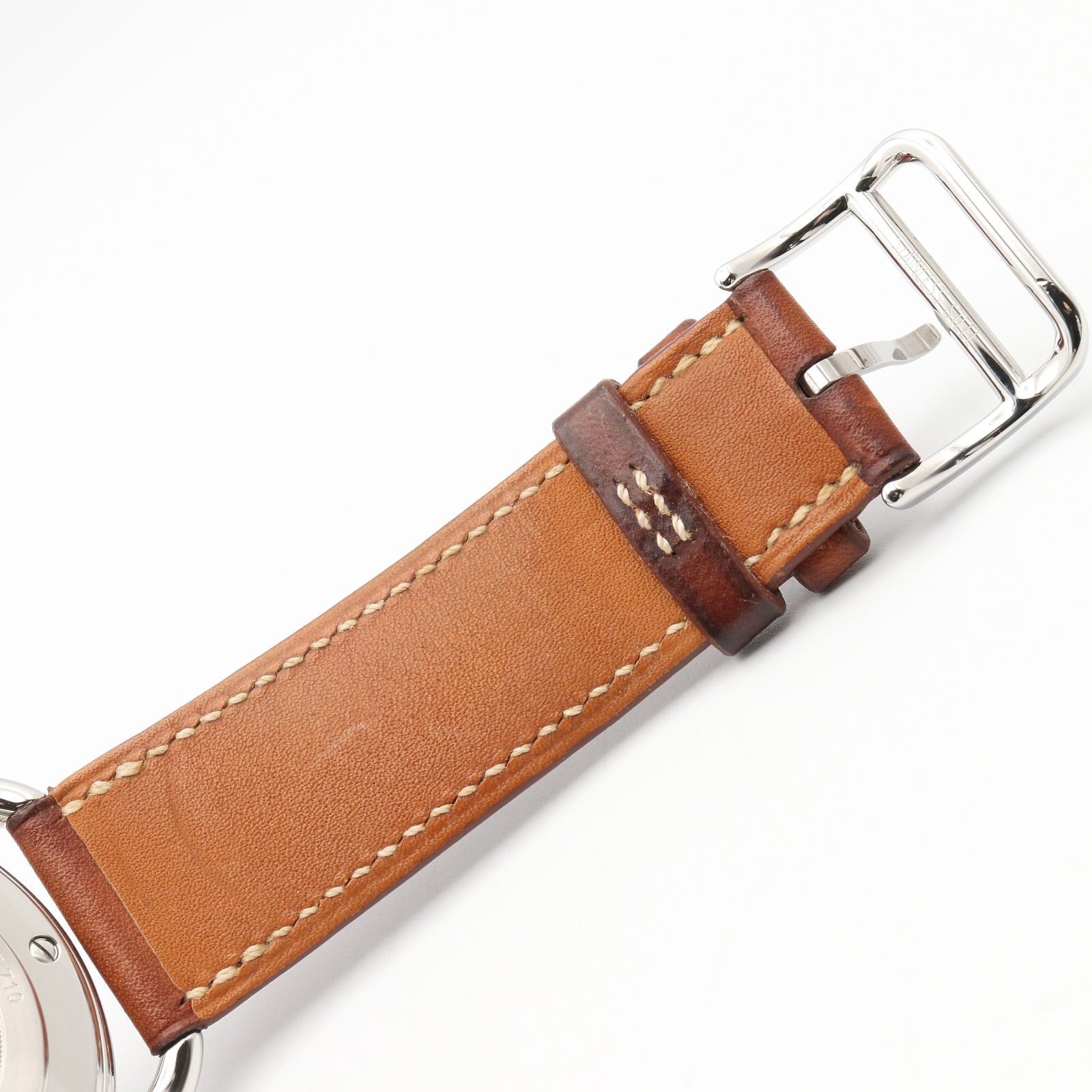 エルメス HERMES 腕時計 アルソー AR5.710 ブラウン ステンレス 