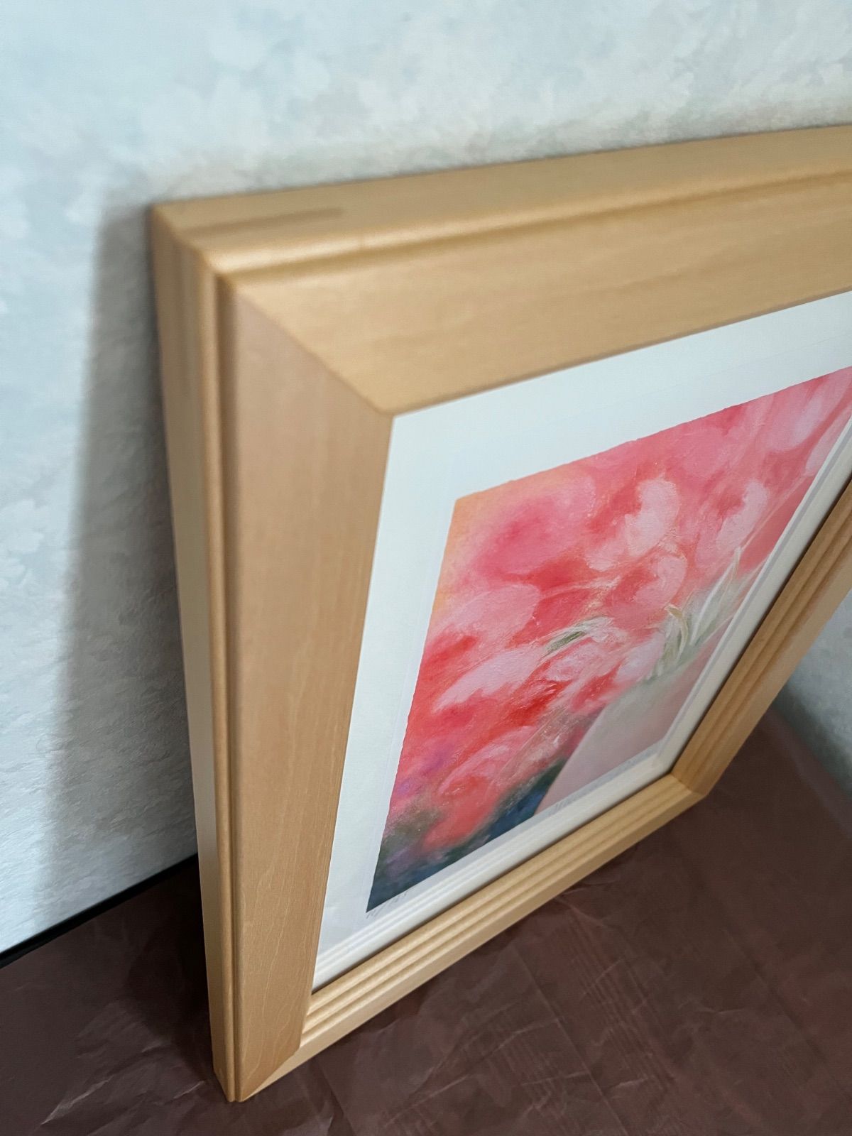 新品 額入り 版画 ジニー・キム 直筆サイン、エディション番号、証明書